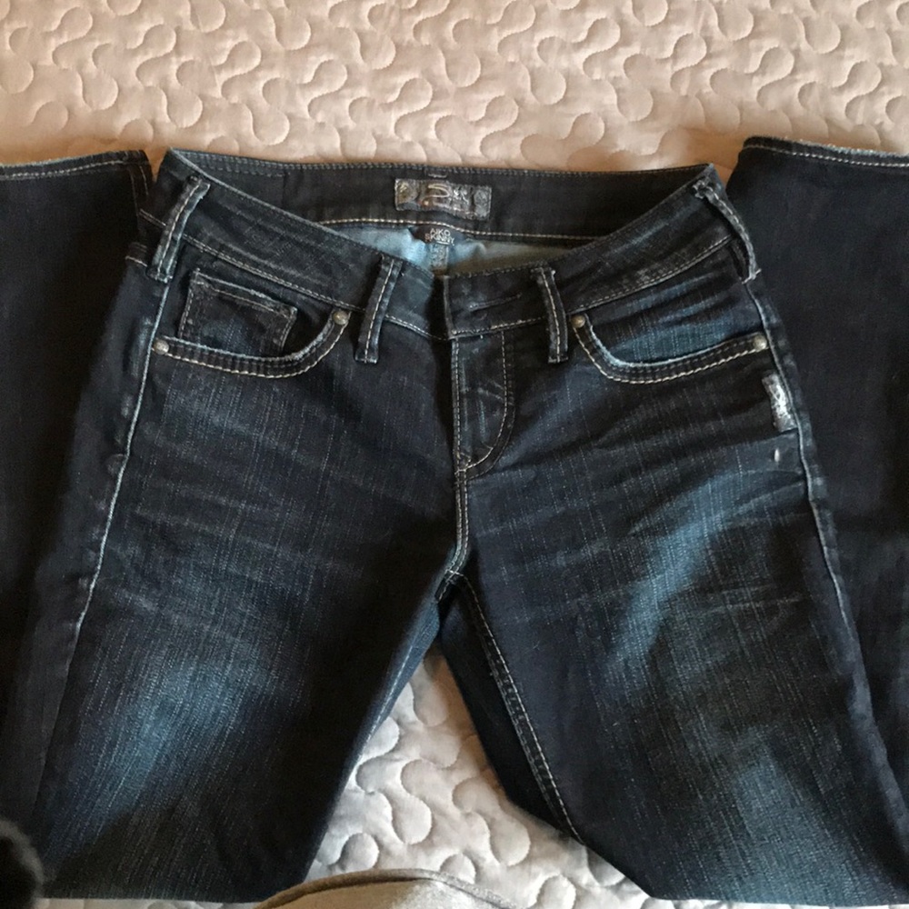 Silver aiko skinny jeans